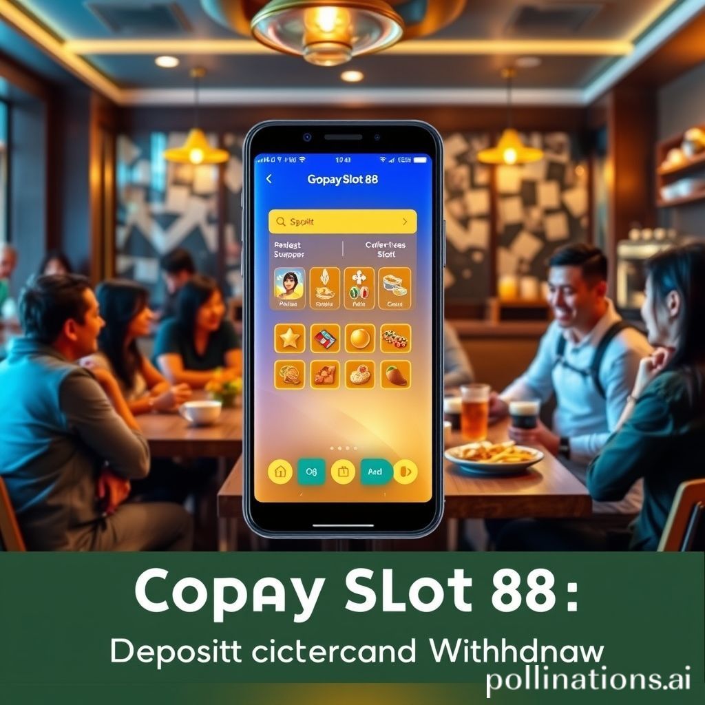 Gopay Slot 88: Cara Mudah Deposit dan Withdraw